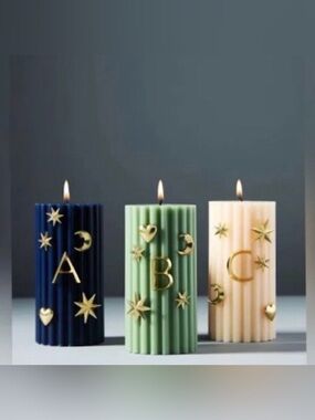 Anthropologie Candle Charms - Letter D